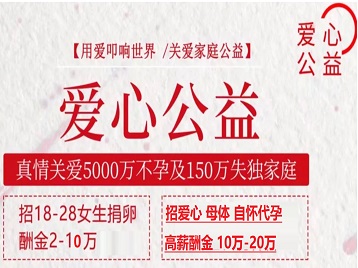 新青捐卵助孕生子 爱心志愿者招募